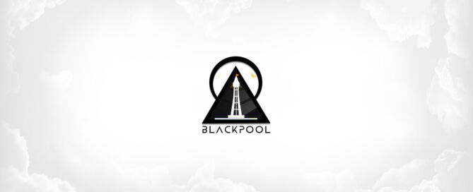 Banner Clouds Logo - Blackpool